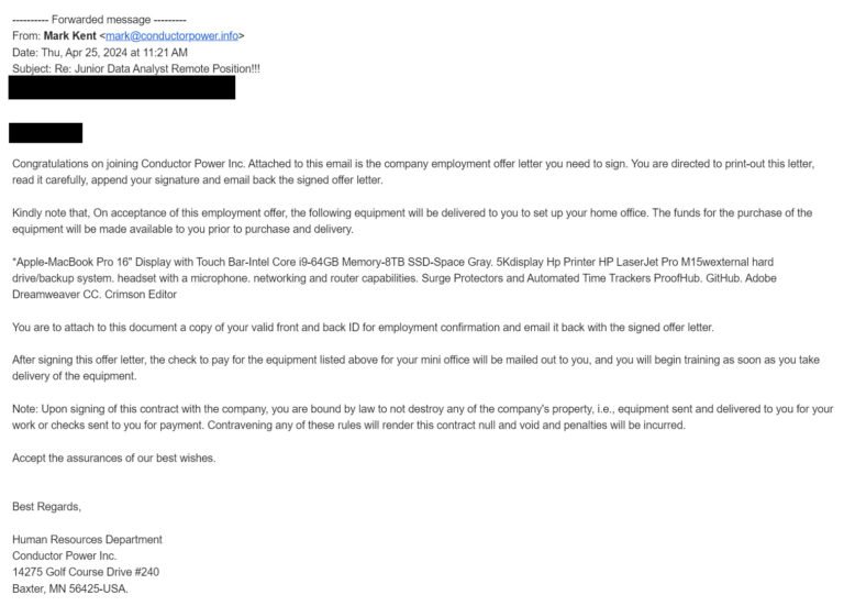 contrato laboral firmado con fondo de hogar