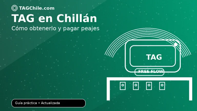 Cómo puedo pagar el TAG por patente en Chile fácilmente