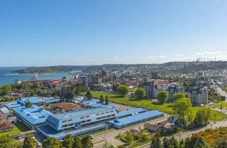 vista aerea parque industrial puerto montt